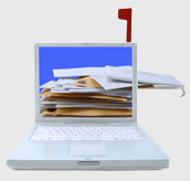 Mail Piling Up In Laptop